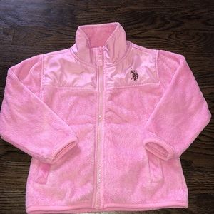 🍎Cute Pink Fleece Jacket🍎Girls 2T